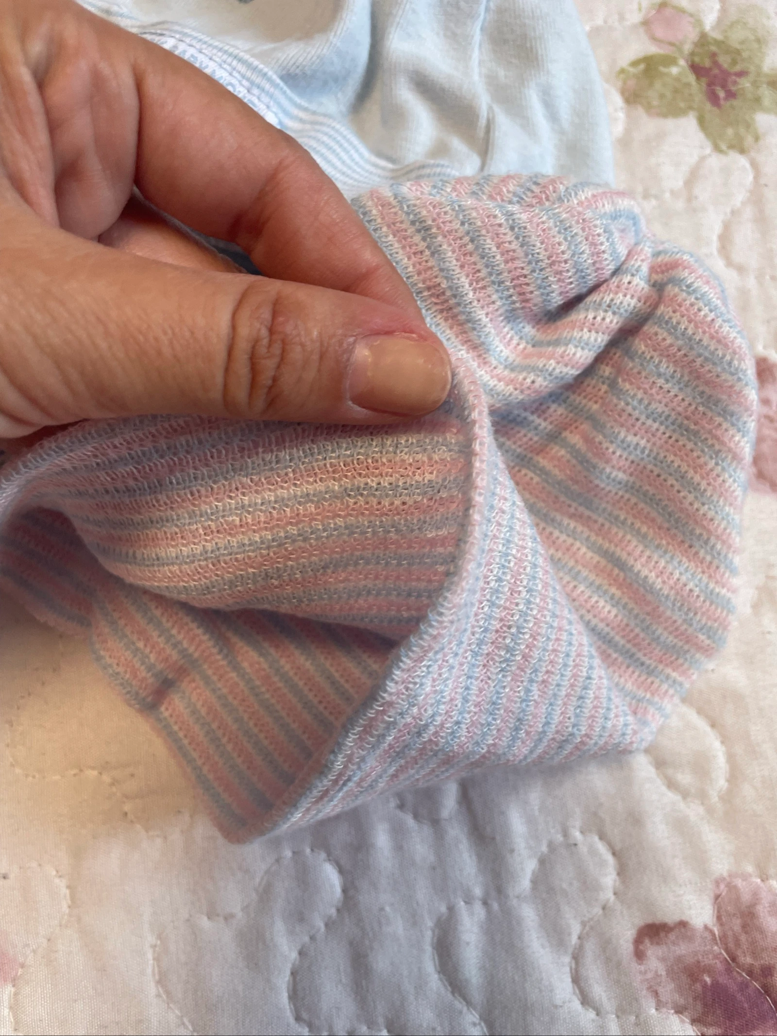 Pañuelo para bebé recién nacido | Gorras de algodón de primer tamaño – photo 5